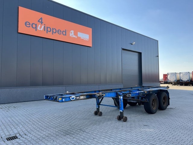 Pacton 20FT, bladvering, NL-chassis, APK: 11-2022