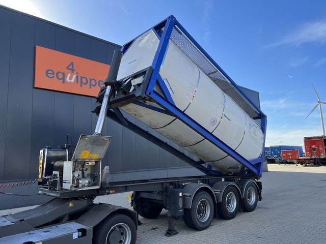 LAG 20FT TIPPING-CHASSIS, BPW, liftaxle, NL-Chassis