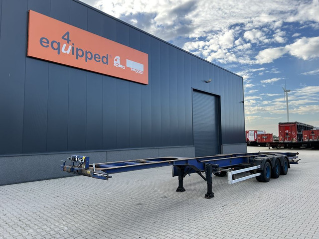 Renders 45FT HC, BPW, DISC, empty weight 4.700kg, NL-Chassis, APK: 02/2023